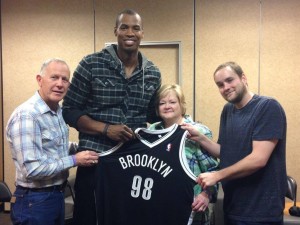 Jason Collins with Shepards