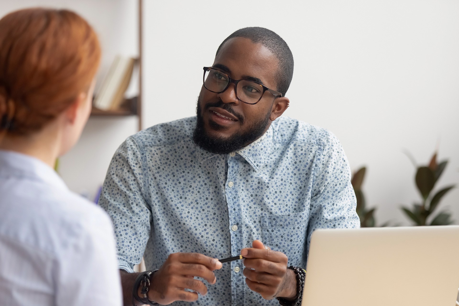 HR Manager Listening to Employee
