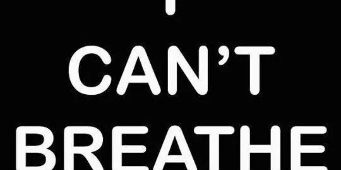 I Can’t Breathe Sign