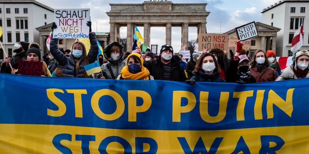 GERMANY-UKRAINE-RUSSIA-POLITICS-PROTEST
